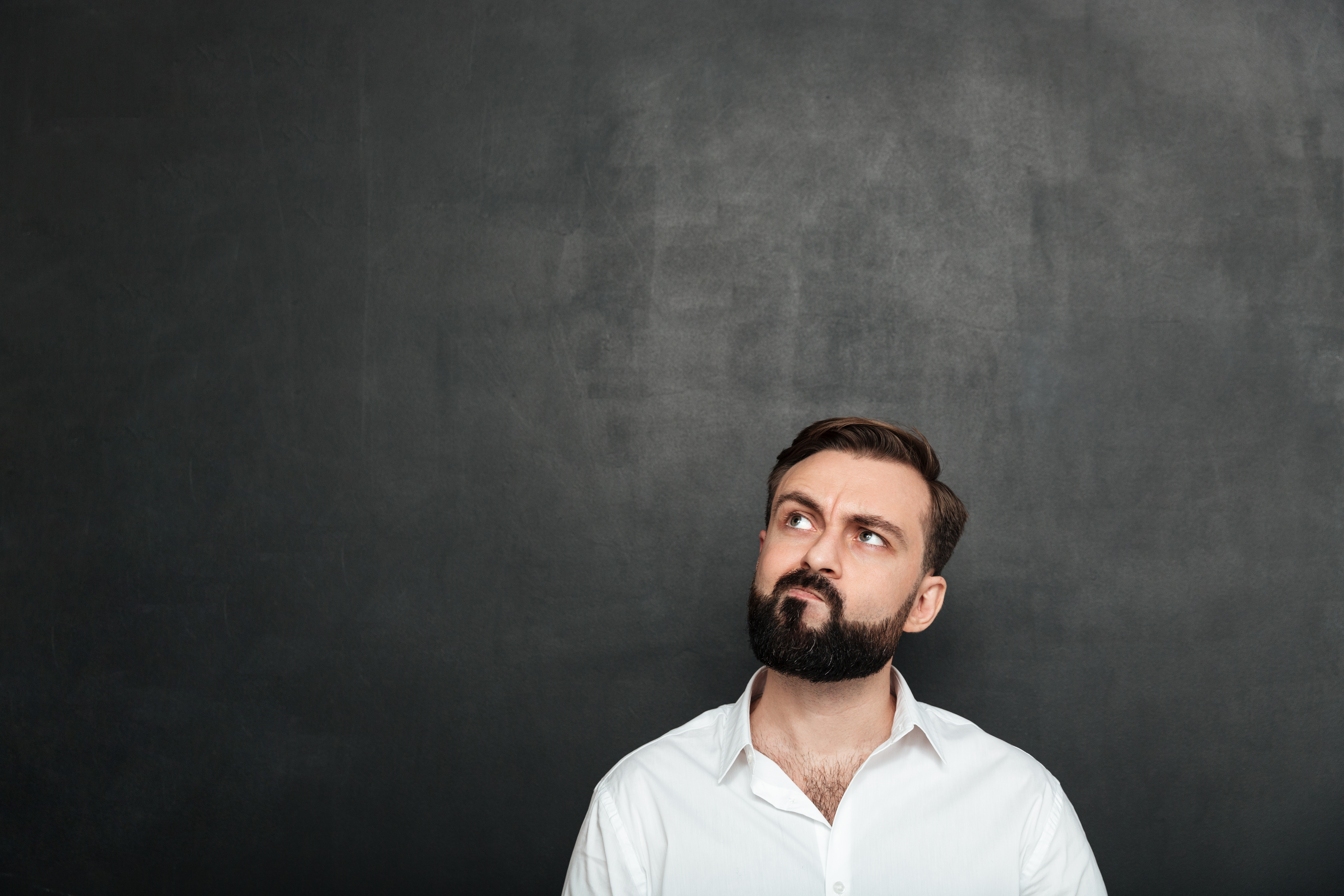 Man thinking about Australia Immigration